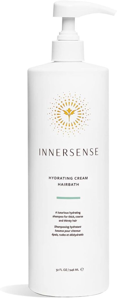 INNERSENSE Organic Beauty - Natural Hydrating Hairbath Shampoo | Non-Toxic, Cruelty-Free, Clean Haircare (32oz)