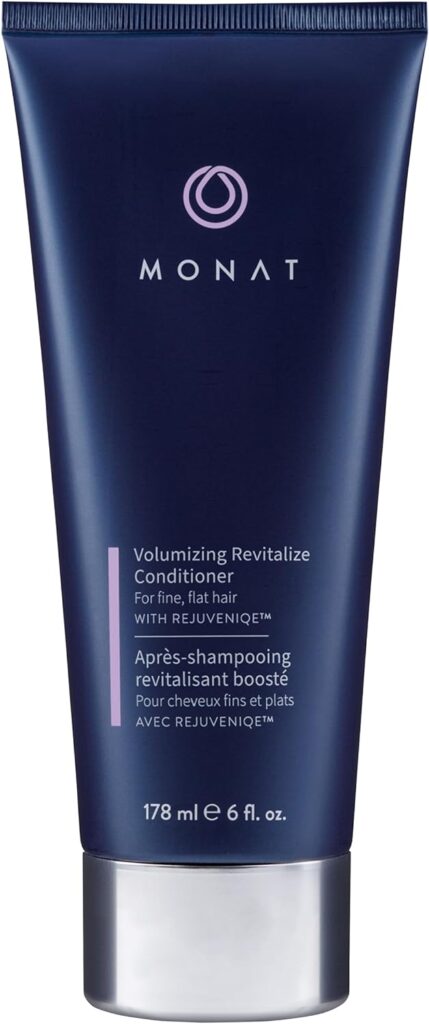 MONAT Volumizing Revitalize™ Conditioner Infused with Rejuveniqe® - Lightweight Hair Volumizing Conditioner for Fine, Flat Hair, for Softness and Shine - Net Wt. 178 ml ℮ 6 fl. oz.